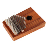 17-tone Acacia Wood Single Kalimba Thumb Piano Kalimba Finger Piano, Acacia Wood