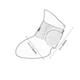 Lovely Pet Dog Shoes Puppy Candy Color Rubber Boots Waterproof Rain Shoes, M, Size: 5.0 x 4.0cm, Size: M 5.0 x 4.0cm, Size: 5.0 x 4.0cm