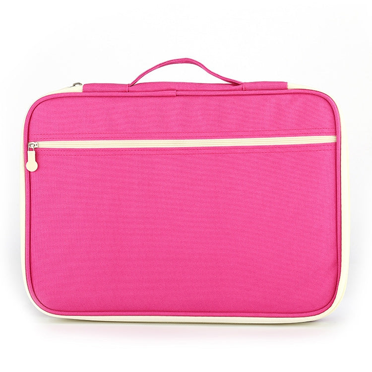 Office Supplies Multi-purpose Zipper Document Folder A4 Storage Bag