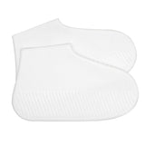 Waterproof Antiskid Silicone Outdoor Rainboots Shoes Cover, Size: S (25-33), Size: S Size: S White