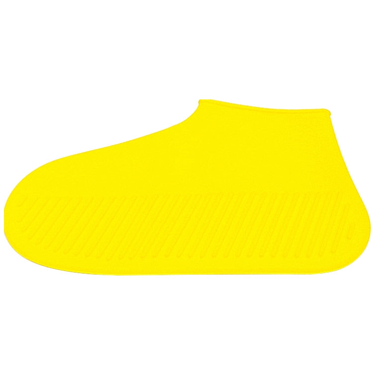 Waterproof Antiskid Silicone Outdoor Rainboots Shoes Cover, Size: S (25-33), Size: S