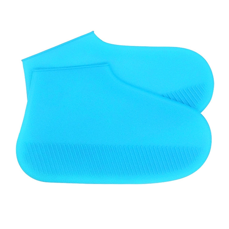 Waterproof Antiskid Silicone Outdoor Rainboots Shoes Cover, Size: L (40-45), Size: L Size: L Sky Blue