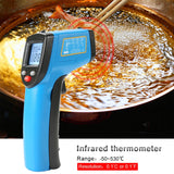 BENETECH GM531 Handheld Thermometer Cooking Digital Infrared Thermometer, Measure Range: -50~530 C, GM531