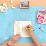 2 PCS Multi-purpose Baking Necessary Silicone Kneading Dough Pad / Flour Pad / Heat Insulation Meal Pad Random Color Delivery