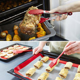 kn7050 10 in 1 Silicone Kitchen Tool Set, Black, Green, Blue, Red