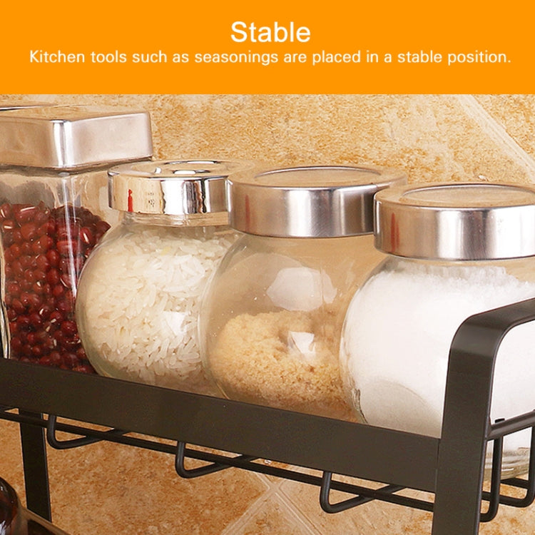 Creative Kitchen Three-layer Storage Shelf Spice Rack, 1