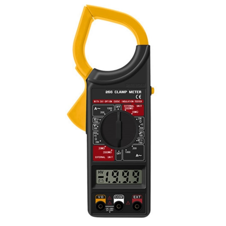 ANENG 266X Automatic High-Precision Clamp Multimeter with Buzzer, 266X Yellow - Zen Craft