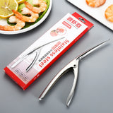 304 Stainless Steel Shrimp Shelling Tool Seafood Shell Remover Kitchen Gadgets, Seafood Shell Remover