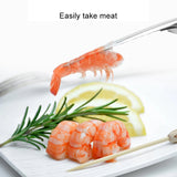 304 Stainless Steel Shrimp Shelling Tool Seafood Shell Remover Kitchen Gadgets, Seafood Shell Remover