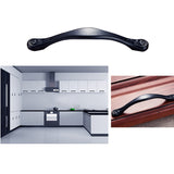 4041-64 Simple Archaistic Zinc Alloy Handle for Cabinet Wardrobe Drawer Door, Hole Spacing: 64mm, 4041-64
