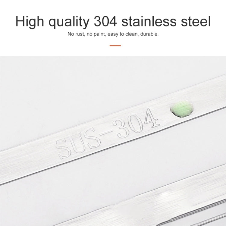 304 Stainless Steel Wall-mounted Kitchen Rack Hanging Knife Holder, Knife Holder