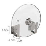 304 Stainless Steel Wall-mounted Kitchen Rack Hanging Pot Lid Holder, Pot Lid Holder
