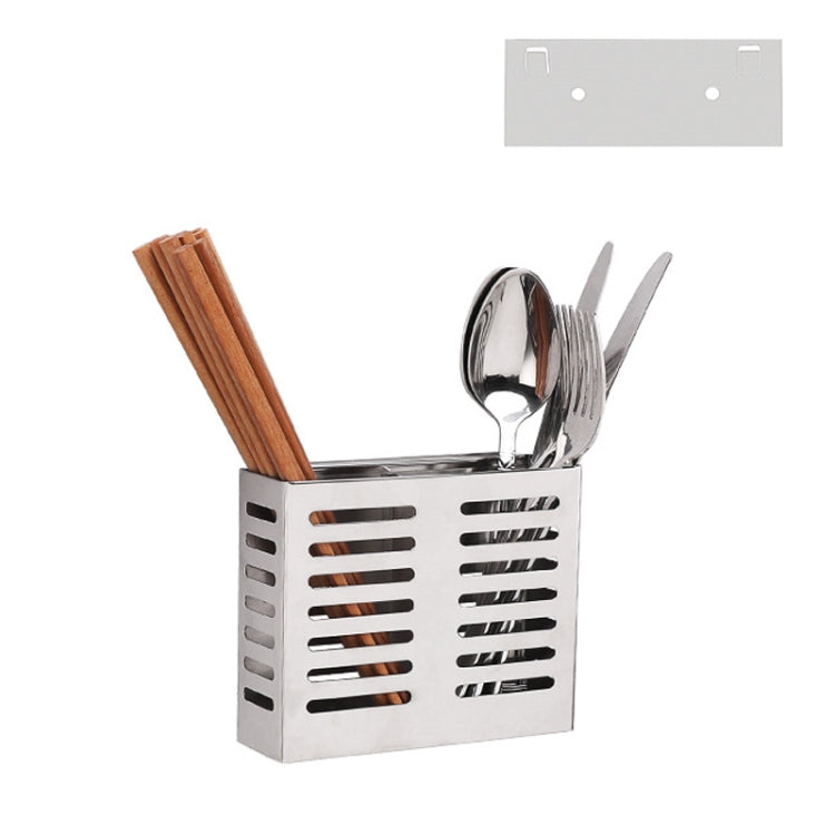 304 Stainless Steel Wall-mounted Kitchen Rack Hanging Knife Holder Double Cage Chopsticks Canister, Double Cage Chopsticks Canister Double Cage Chopsticks Canister