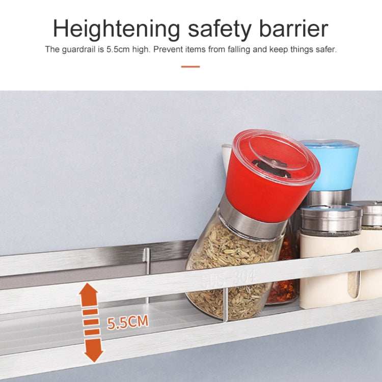 304 Stainless Steel Wall-mounted Kitchen Rack Hanging Knife Holder Double Cage Chopsticks Canister, Double Cage Chopsticks Canister