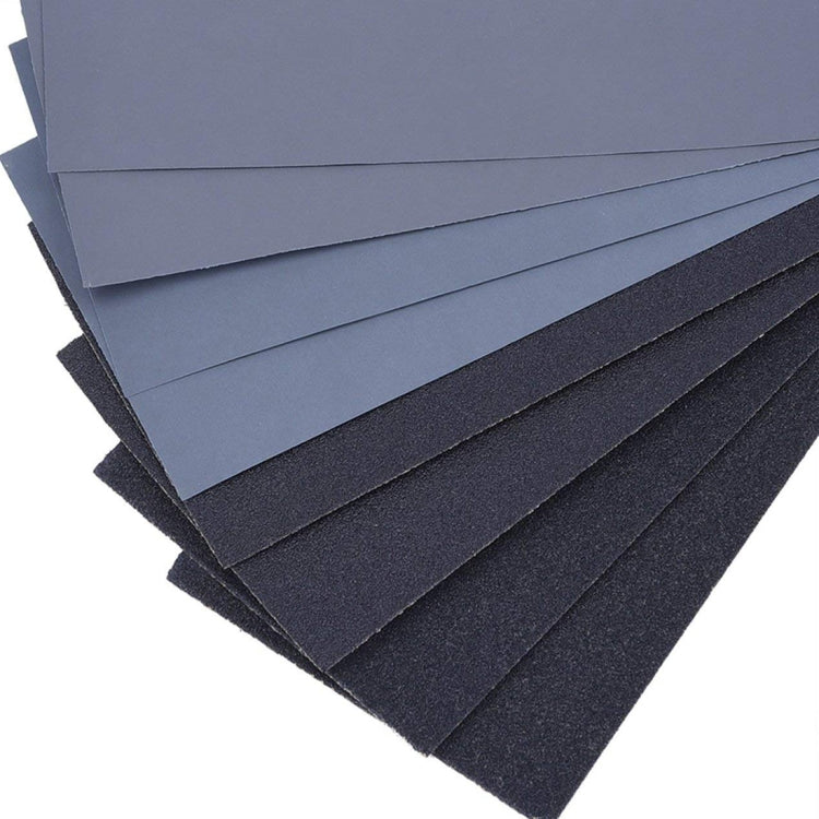 28 PCS LANHU Grit 120-3000 Wet And Dry Polishing Grinding Sandpaper，Size: 22.9 x 9.1cm, 28 PCS