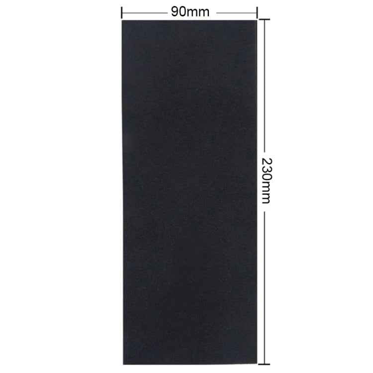 10pcs Grit 2000 Wet And Dry Polishing Grinding Sandpaper，Size: 23 x 9cm, Grit 2000