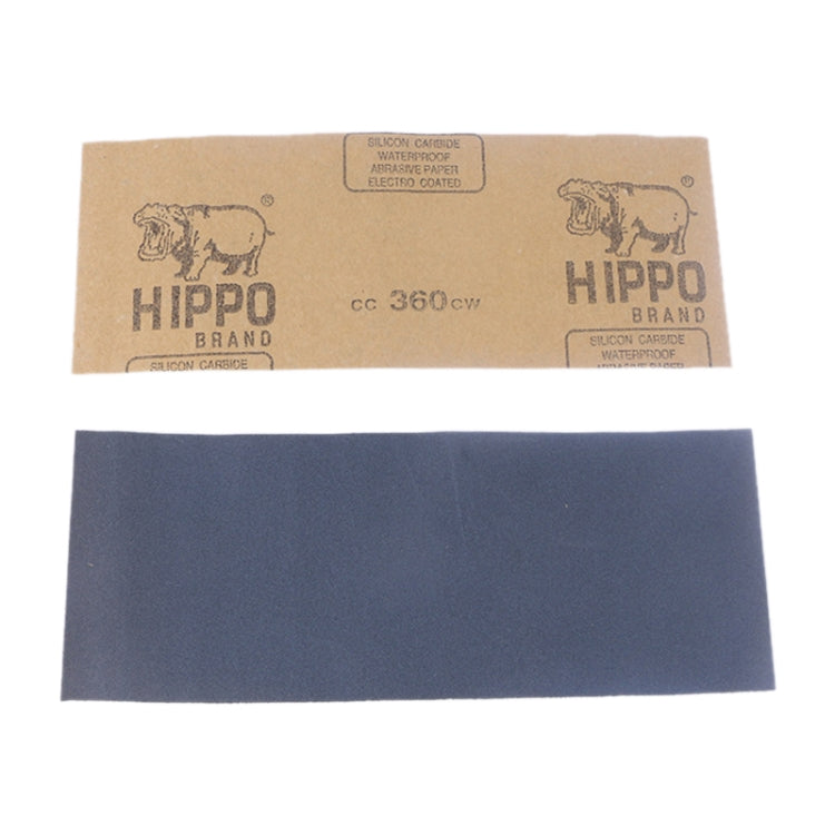 10pcs Grit 120 Wet And Dry Polishing Grinding Sandpaper，Size: 23 x 9cm, Grit 120