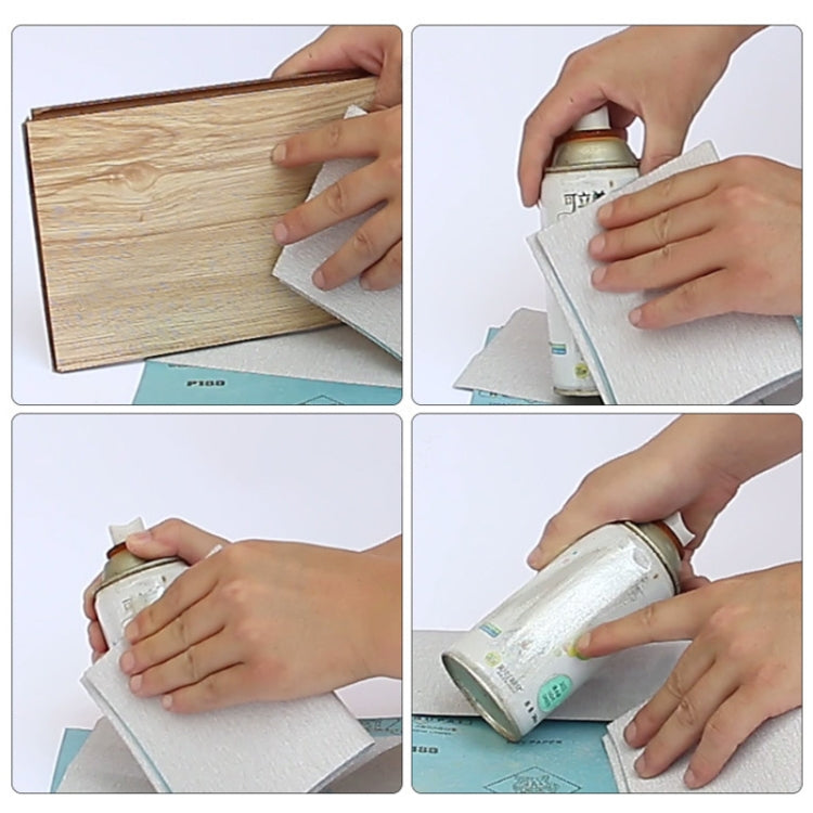 10pcs Grit 1200 Wet And Dry Polishing Grinding Sandpaper，Size: 23 x 9cm, Grit 1200