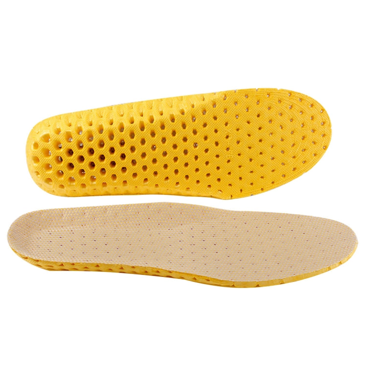 1 Pair Sports Shock Absorption Breathable Soft Thick Sweat Absorbent Insoles for Men / Women, Size: L(41-46 Yards), Size: L(41-46 Yards)