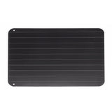 Kitchen Tool Rapid Defrosting Tray Thawing Plate Frozen Food Defrost Without Electricity, Size: 11.6 x 8 inch, Medium 3mm
