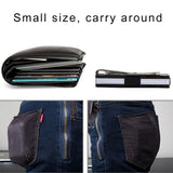 Slim Wallet Money Clip Credit Card Holder, Random Color, X-11