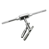 12 PCS Multi-specification Tap and Die Combination Set Hand Metric Wire Tapping Wrench Winch, 12 PCS