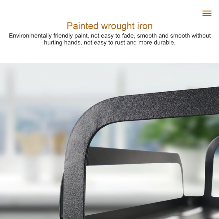 Kitchen Single Layer Magnetic Refrigerator Rack Storage Holder, Single Layer