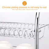 Multi-function Kitchen Stainless Steel Three Layers Arch Shape Rack Hanging Bowl Dish Holder, Three Layers Arch Shape