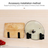 Stainless Steel Wall-mounted Kitchen Rack Double Cage Chopsticks Canister Holder, Chopsticks Canister Holder