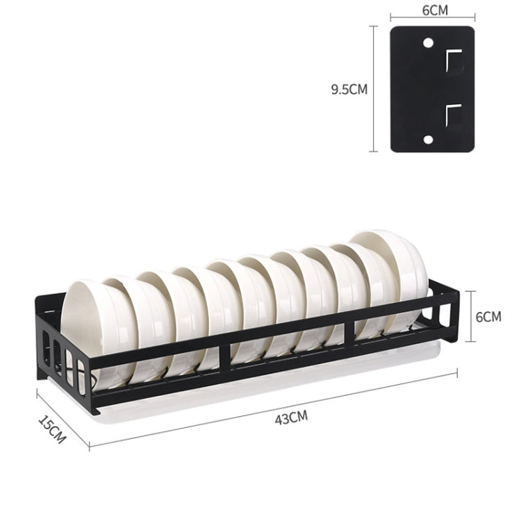 Stainless Steel Wall-mounted Kitchen Rack Hanging Bowl Holder, Bowl Holder