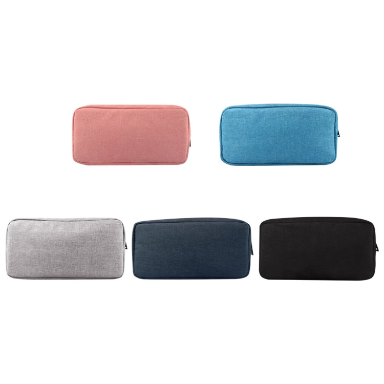 Simple Multi-functional Digital Device Travel Storage Bag for Phones, Power Bank, U-disk, Earphones, Data Cable and etc, Small Size: 16*11*5cm, DY01 16x11x5cm, Size: 16*11*5cm Black, Size: 16*11*5cm Pink, Size: 16*11*5cm Grey