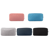 Simple Multi-functional Digital Device Travel Storage Bag for Phones, Power Bank, U-disk, Earphones, Data Cable and etc, Small Size: 16*11*5cm, DY01 16x11x5cm, Size: 16*11*5cm Black, Size: 16*11*5cm Pink, Size: 16*11*5cm Grey