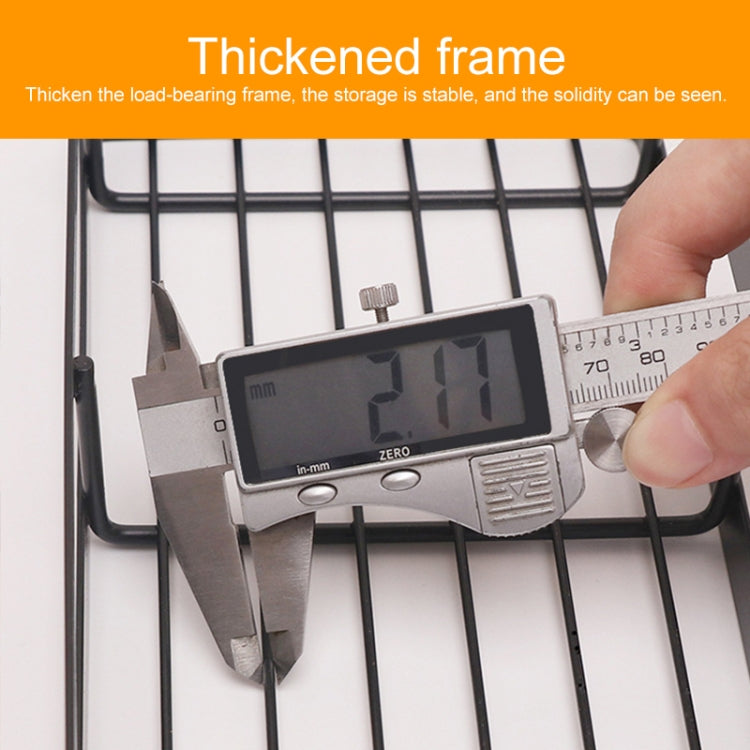 40cm Kitchen Punch-free Wall Mount Seasoning Storage Rack, 40cm