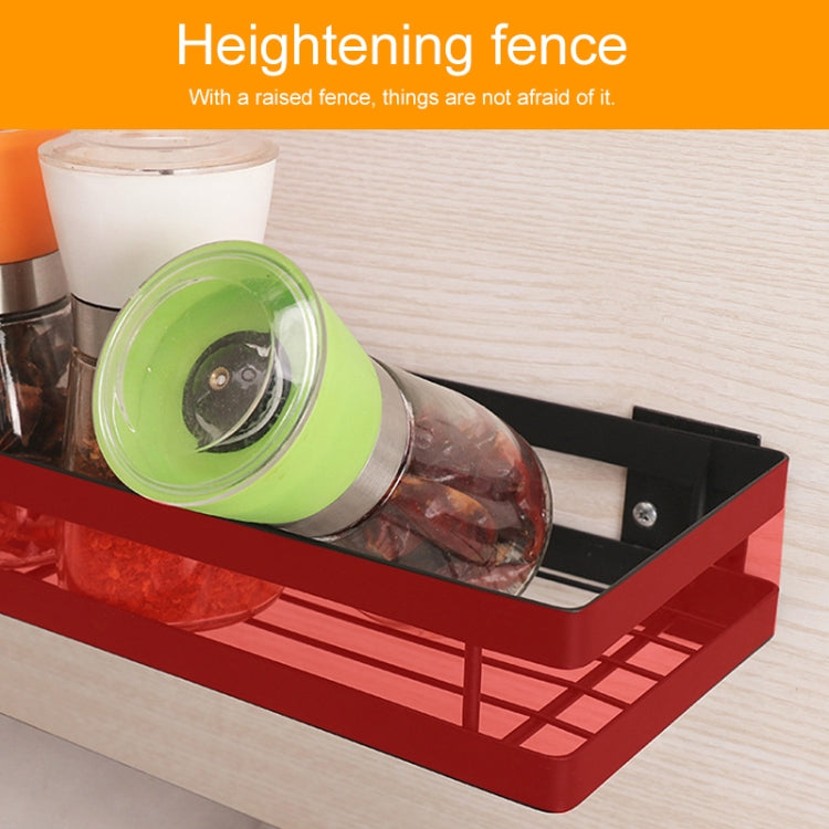 50cm Kitchen Punch-free Wall Mount Seasoning Storage Rack, 50cm