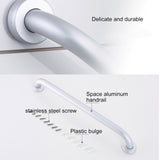 30cm Space Aluminum Bathroom Barrier-free and Safe Armrest, 30cm