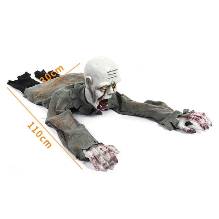 Halloween Party Essentials Skull Collection Crawling Zombie Ghost Skull, Ghost Skull