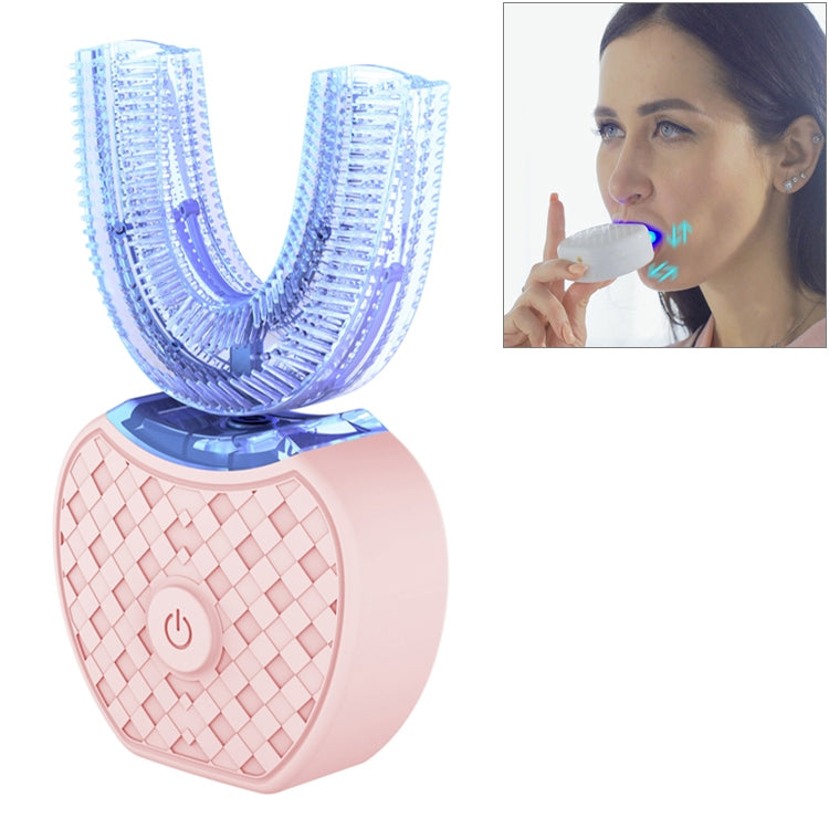 Vwhite 3 Cleaning Modes Silicone Electric Automatic Beauty Tooth Instrument Pink