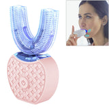 Vwhite 3 Cleaning Modes Silicone Electric Automatic Beauty Tooth Instrument Pink