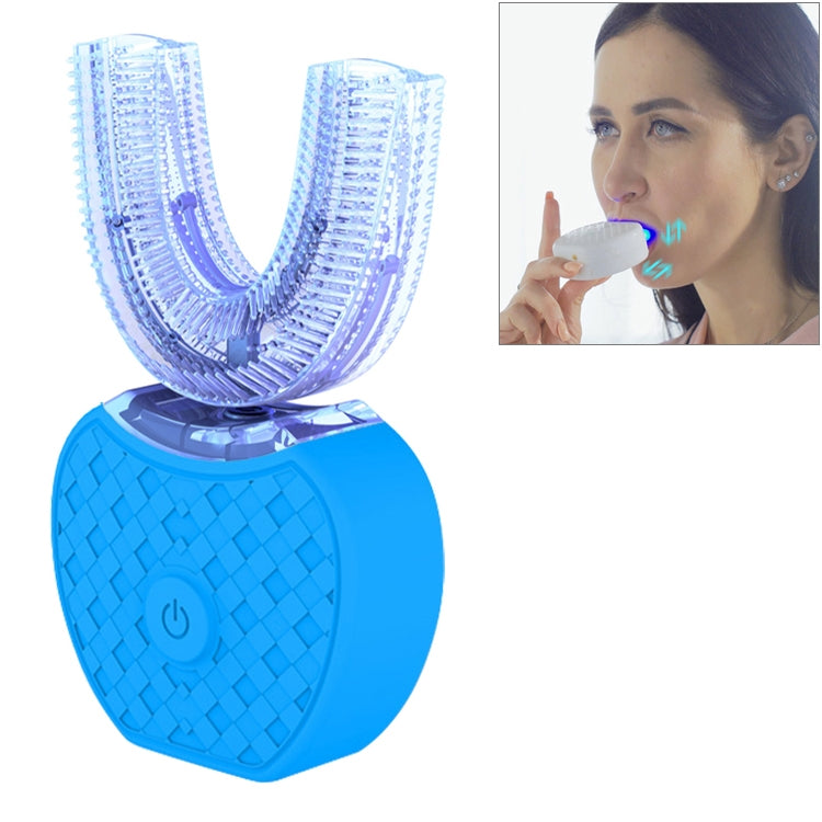 Vwhite 3 Cleaning Modes Silicone Electric Automatic Beauty Tooth Instrument Blue