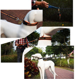 Pet Dogs Nylon Night Reflective Breathable Handheld Traction Lead Leash, Size: M, Adjustable Range: 2.5*(100-140cm), Size: M, Adjustable Range: 2.5*(100-140cm)