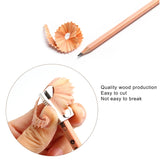 12pcs Drawing Writing Sketch Wooden Pencil Pre-sharpened HB Art Graphite Pencils, HB