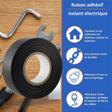 10 PCS 16mm Waterproof PVC Insulating Tare Electricians Electrical Tape, 16mmx10m 10PCS
