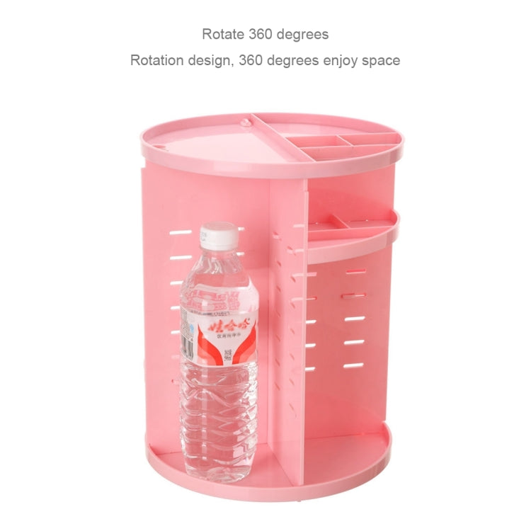 360 Degrees Rotate Functional Cosmetics Container Makeup Organizer Eco-friendly Storage Box, Size: 23 x 31cm