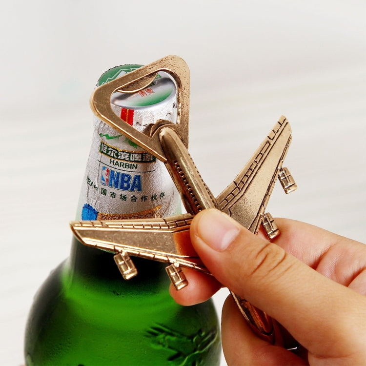 2 PCS Alloy Plane Design Beer Bottle Opener Best Wedding Gift and Party Favors, Plane model