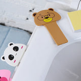 10 PCS Cute Cartoon Portable Convenient Toilet Lid Device Mention Toilet Set, Random Style Delivery, Cute Cartoon Toilet Lid Device
