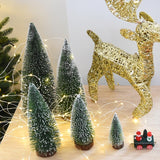 25cm Christmas Decoration Desktop Artificial Christmas Tree, 25 x 12cm
