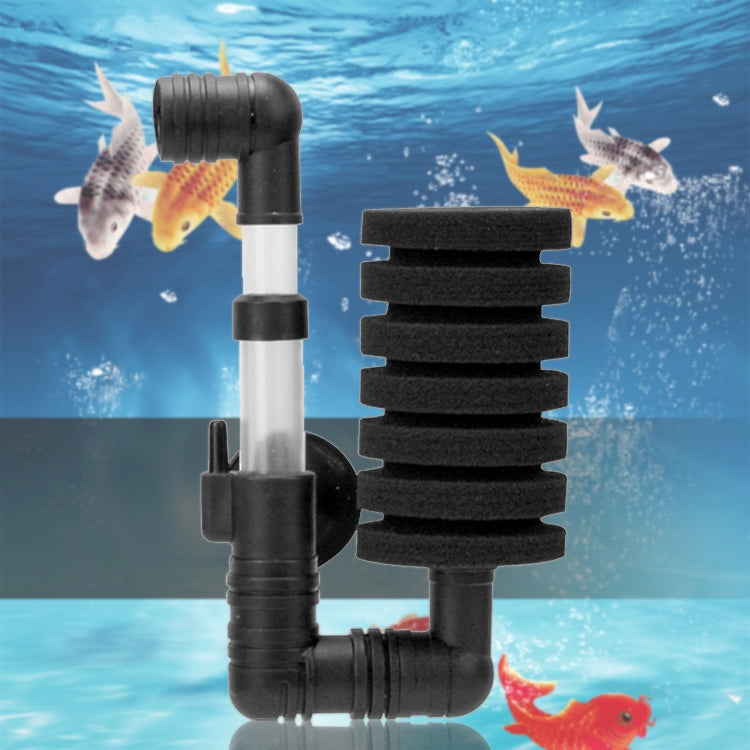 Wall-mounted Aquarium Mini Double Head Pneumatic Mute Biochemical Cotton Filter, HC7149A, HC7149B, HC7149C, HC7149D HC7149A