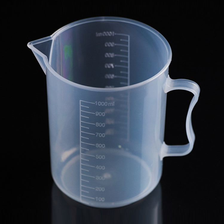 1000ml Thin Section PP Plastic Flask Digital Measuring Cup Cylinder Scale Measure Glass Lab Laboratory Tools, 1000ml Measuring Cup 1000ml Measuring Cup