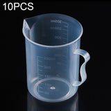 10 PCS 250ml Food Grade PP Plastic Flask Digital Measuring Cup Cylinder Scale Measure Glass Lab Laboratory Tools, 250ml 250ml