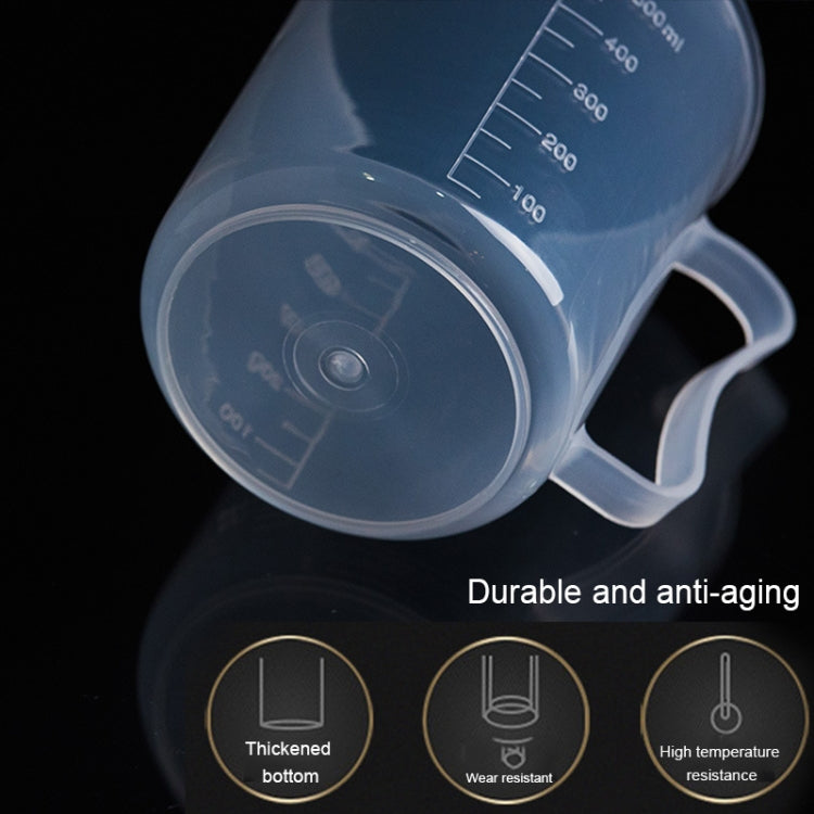 10 PCS 250ml Food Grade PP Plastic Flask Digital Measuring Cup Cylinder Scale Measure Glass Lab Laboratory Tools, 250ml